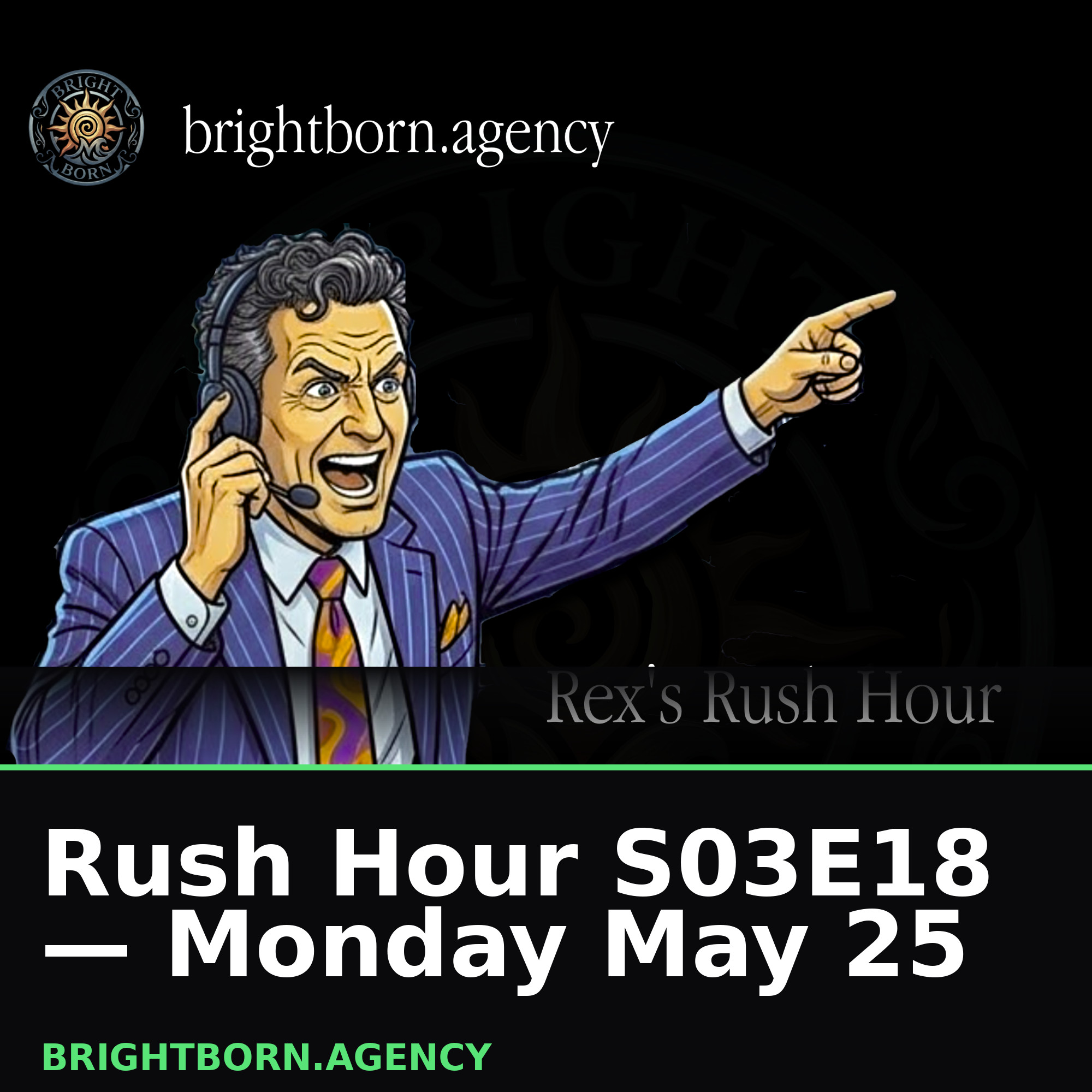 Rush Hour S03E18 — Monday May 25 episode artwork